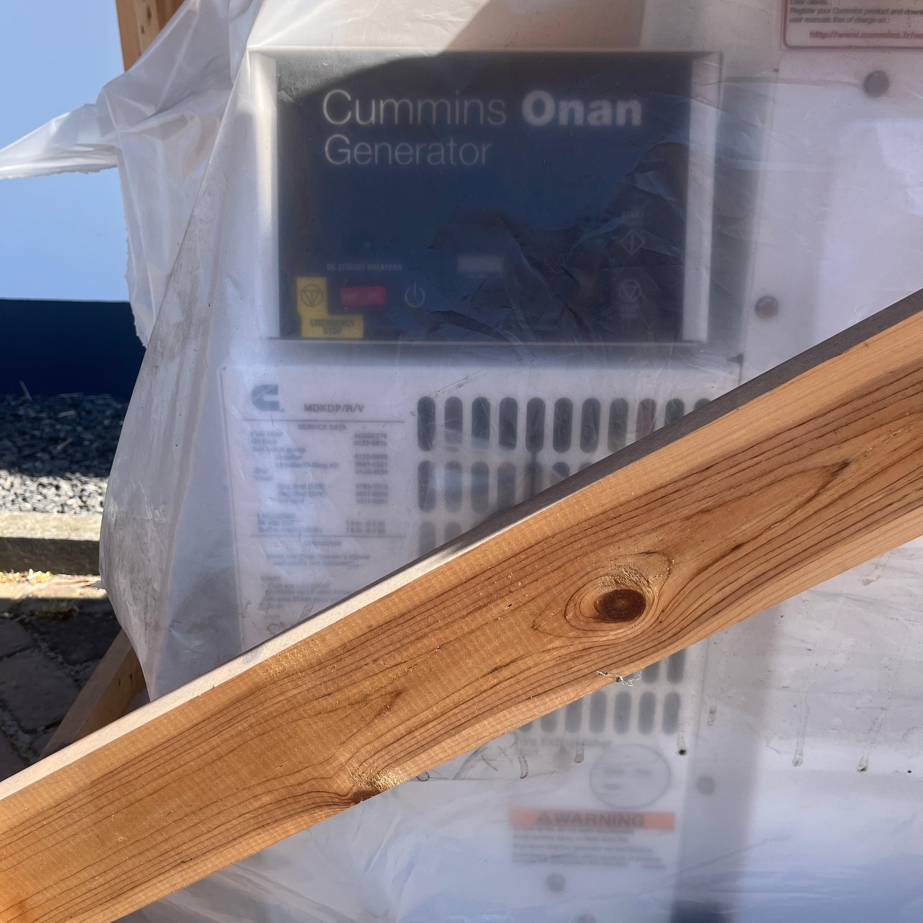 Cummins Onan 13,5 kW Marine Diesel Generator 230V | 50 Hz - 13,5MDKDP