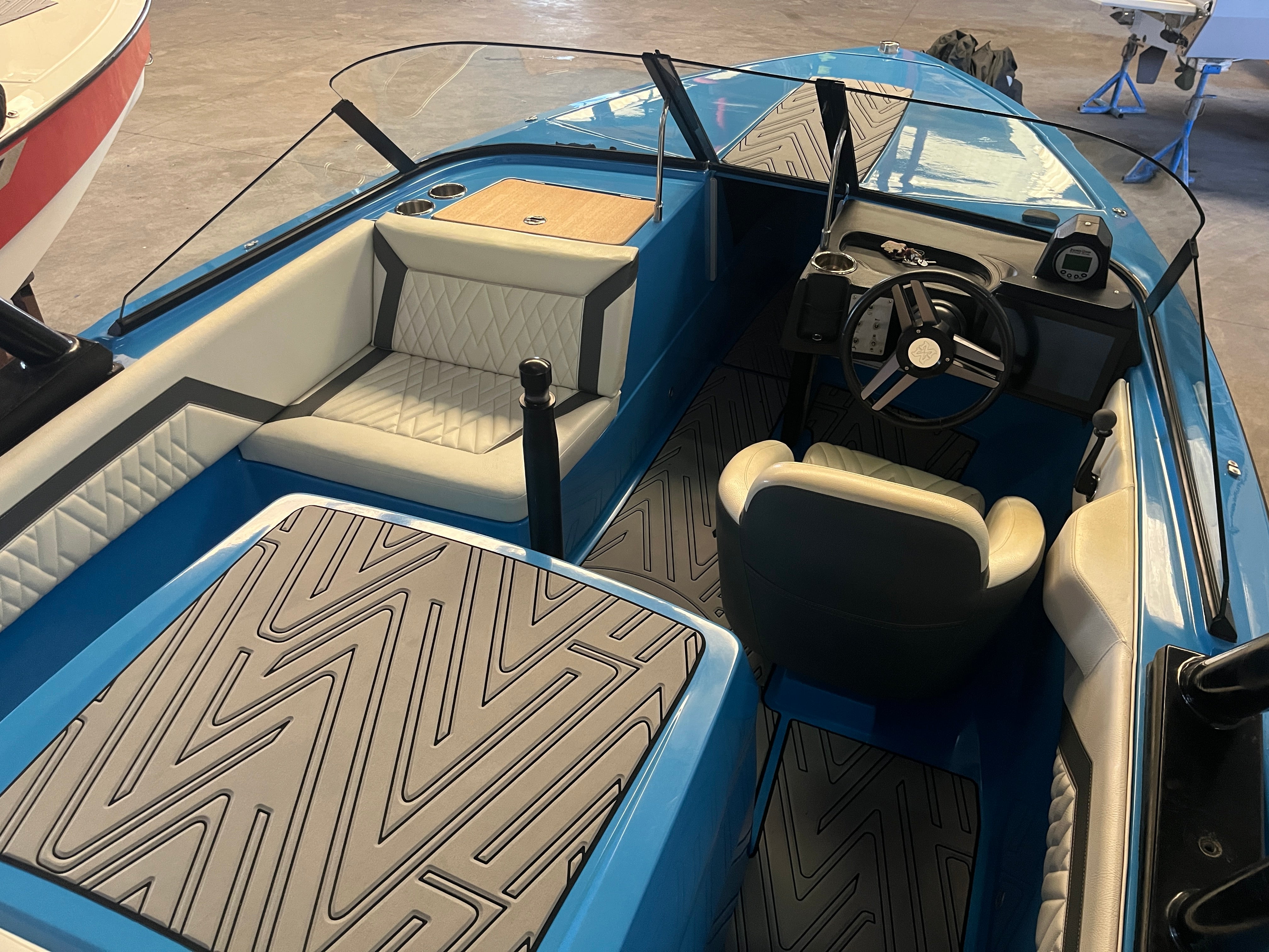 メソッド ウェイク・スキー 6.2 ウェイクボード・水上スキーボート 440HP BLUE 2020