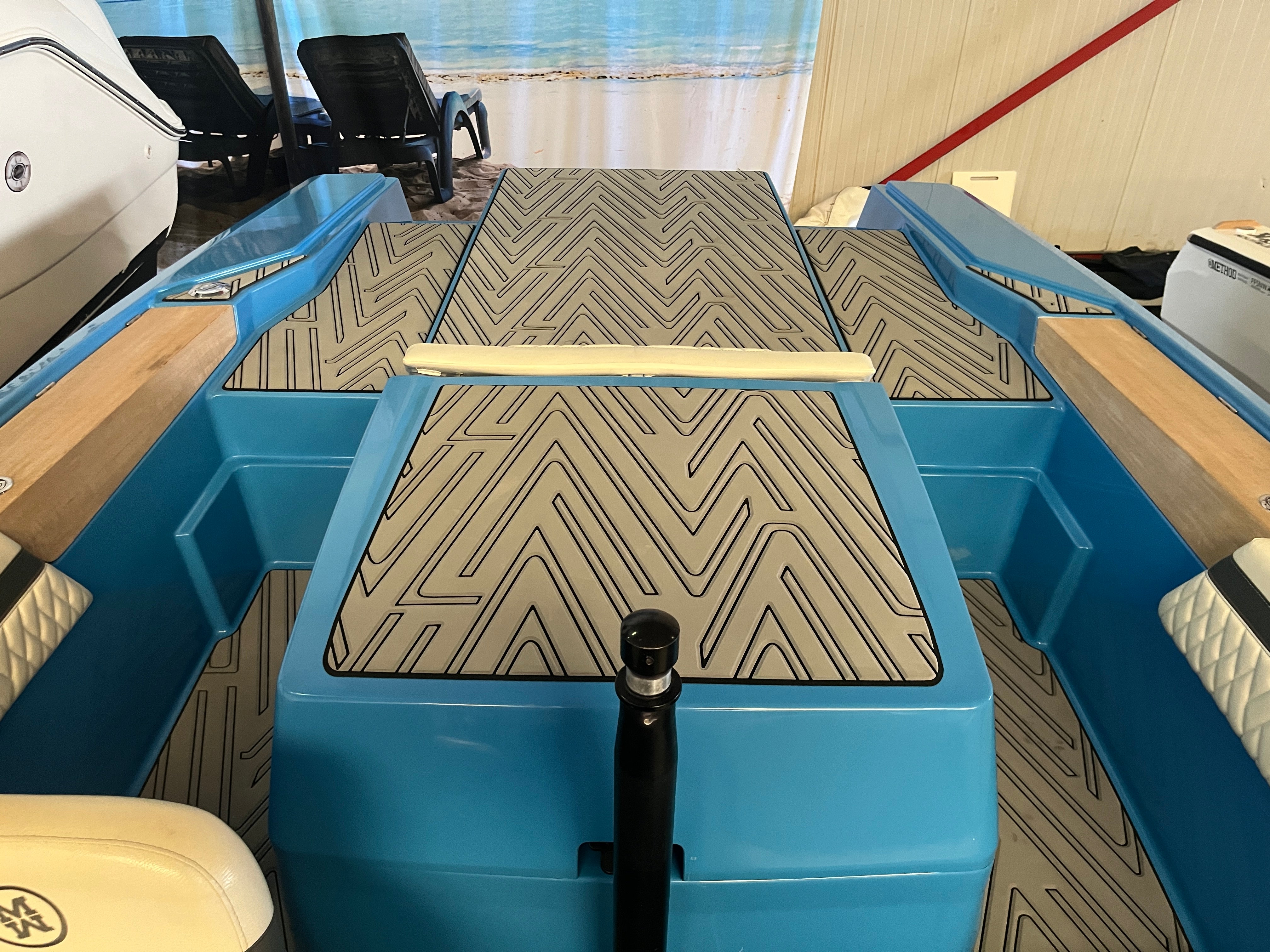 メソッド ウェイク・スキー 6.2 ウェイクボード・水上スキーボート 440HP BLUE 2020