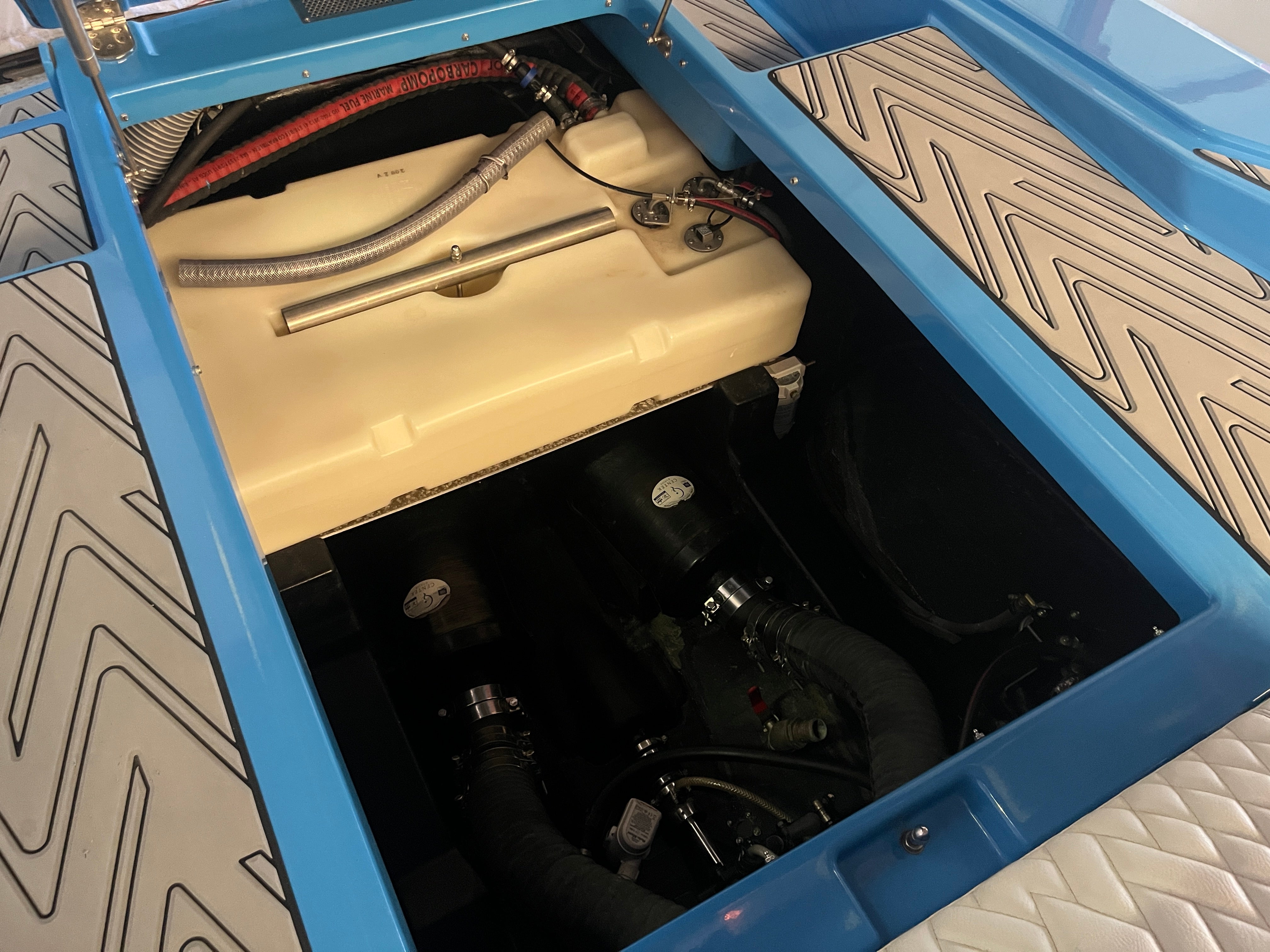 メソッド ウェイク・スキー 6.2 ウェイクボード・水上スキーボート 440HP BLUE 2020