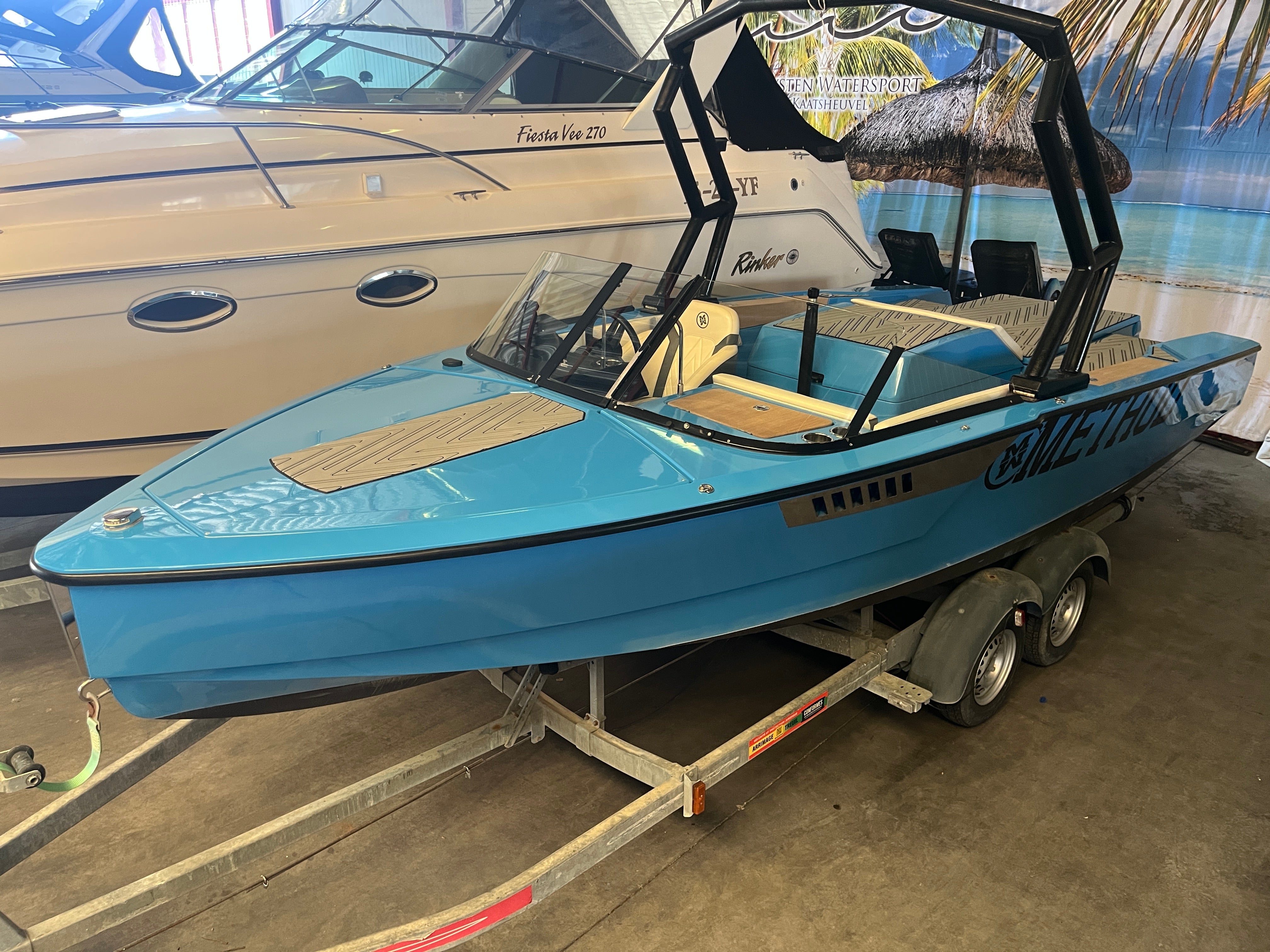 メソッド ウェイク・スキー 6.2 ウェイクボード・水上スキーボート 440HP BLUE 2020