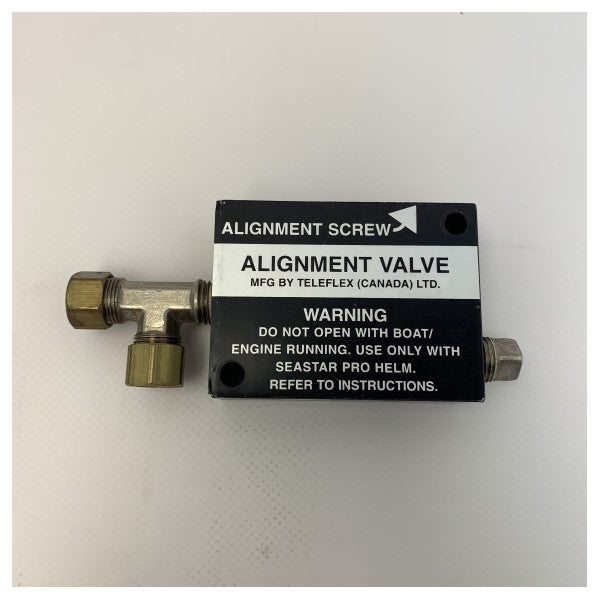 Dometic SeaStar Teleflex steering alignment valve new - IP5631