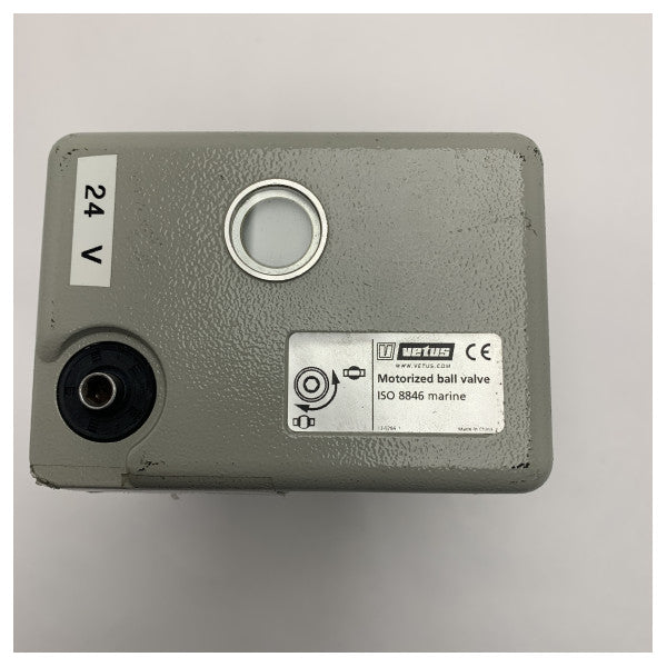 Vetus 1 1/2-инчов сферичен кран с електрически двигател 24V - MV24A11/2