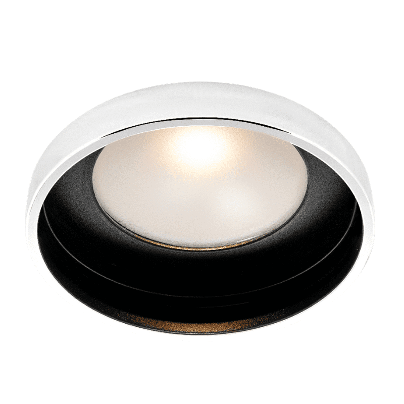 BCM Jack Chrome | Schwarzer Downlight Spot - 3393/R4W -50/3