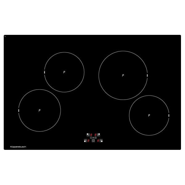 Kuppersbusch 4 Burner Induction WAB construido -en negro 80 cm - Ki8120.0Sr