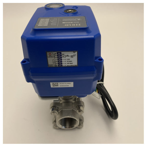 Vetus 1インチ電動ボールバルブステンレススチール24V - MV24A1