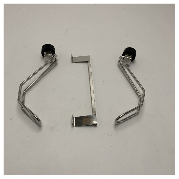 Juego de abrazaderas de acero inoxidable ENO para fijar las ollas a las cocinas de los barcos - KSC75123