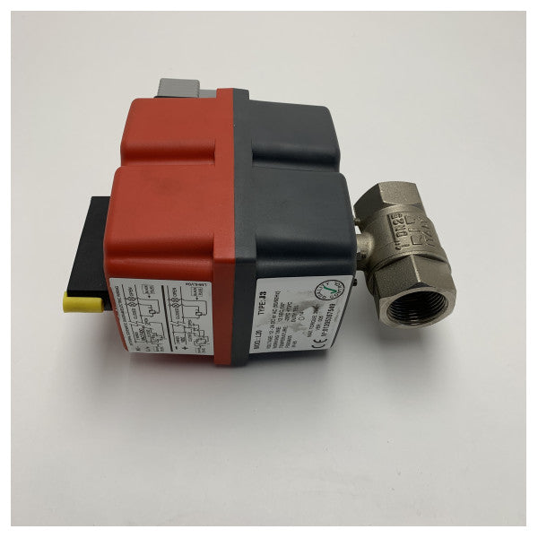 Кульовий кран J+J L20 J3 з електричним керуванням 1 дюйм з нержавіючої сталі