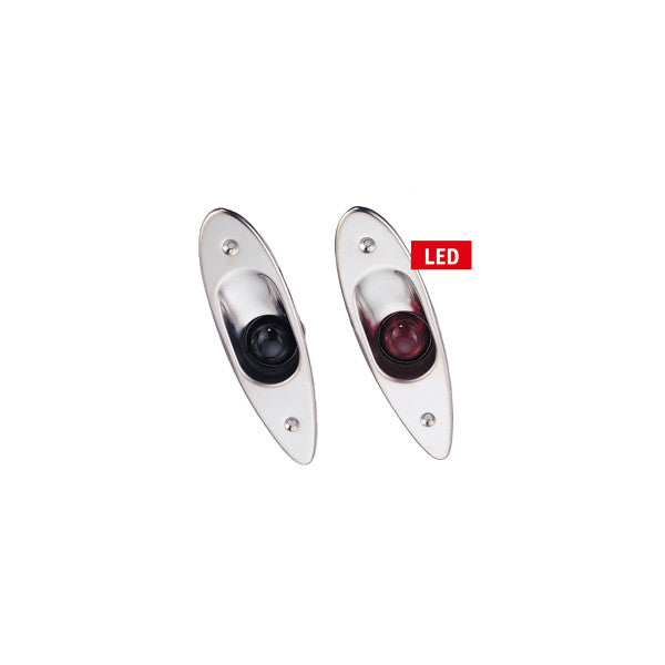 Allpa LED navigation light port and starboard stainless steel - L4400195