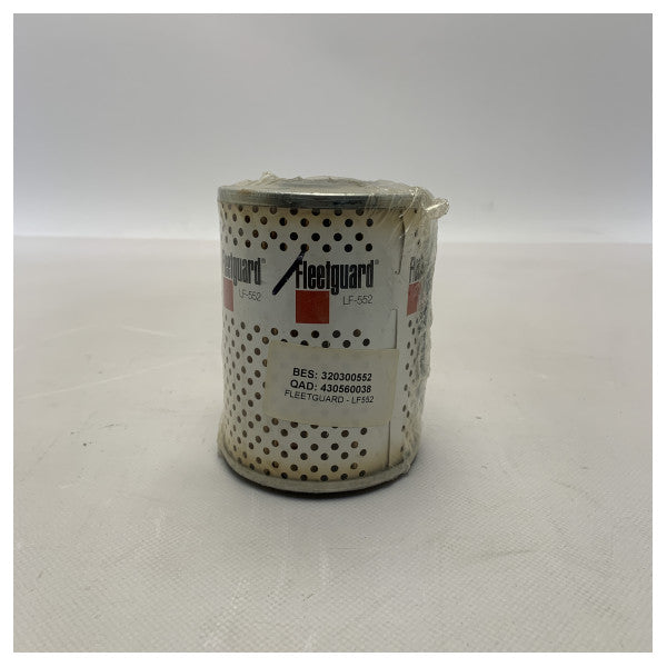 Fleetguard LF552 engine oil filter white