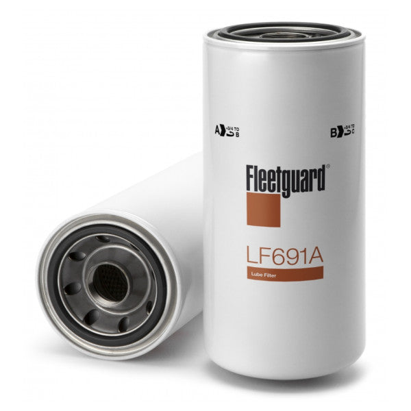 Fleedguard LF691A engine oil filter white