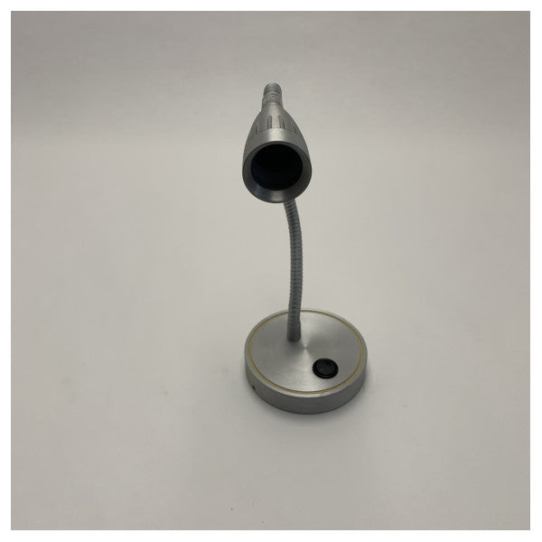 Vetus LIVORNO регульована лампа для читання срібляста 12/24V