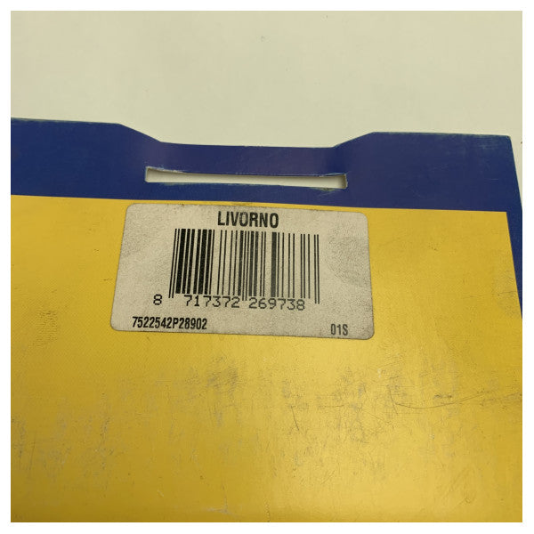 Vetus LIVORNO регульована лампа для читання срібляста 12/24V