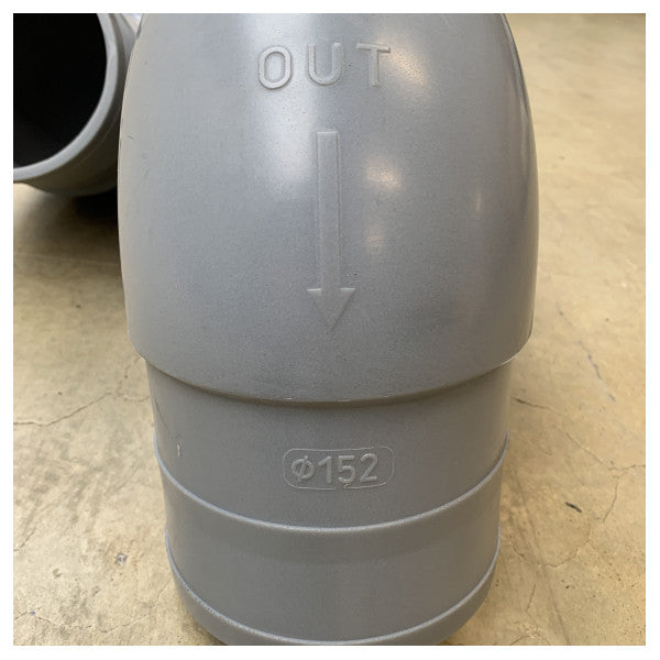 Vetus LT152 152 mm:n pakokaasun äänenvaimennin LT