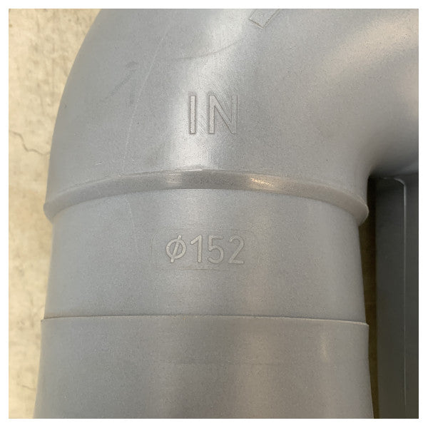 Vetus LT152 152 mm:n pakokaasun äänenvaimennin LT