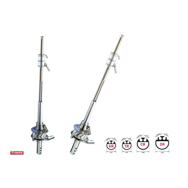 Sistema de enrolamento JIB em alumínio Nemo DR 21M - 10 MM