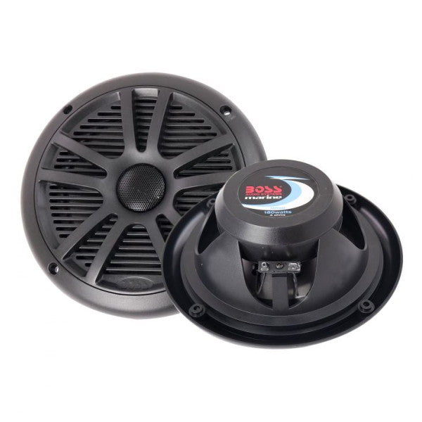 Boss Marine MR6B marine proof 180W speaker kit