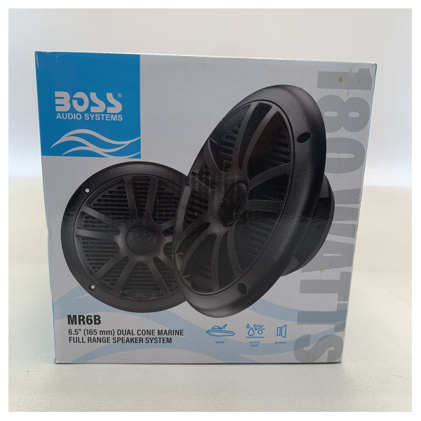 Boss Marine MR6B marine proof 180W speaker kit