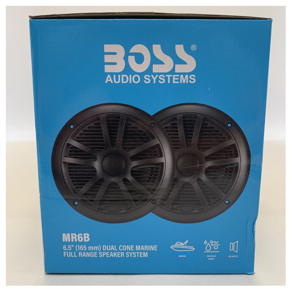 Boss Marine MR6B marine proof 180W speaker kit