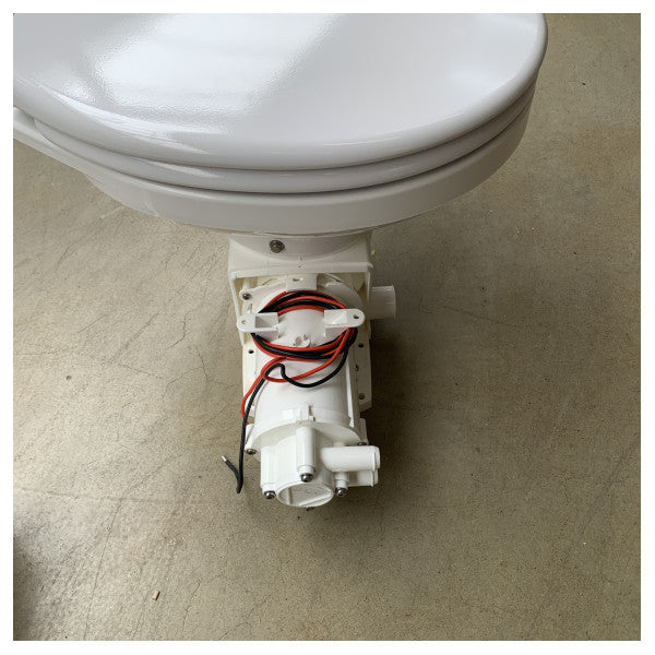 Компактний електричний морський туалет Sanimarin Maxlite+ 12V