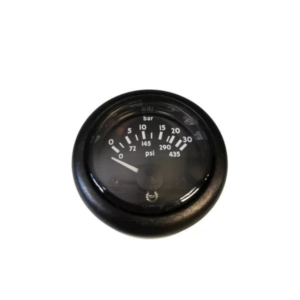 VDO 0-30 bar black round pressure display 12V - N02-124-138