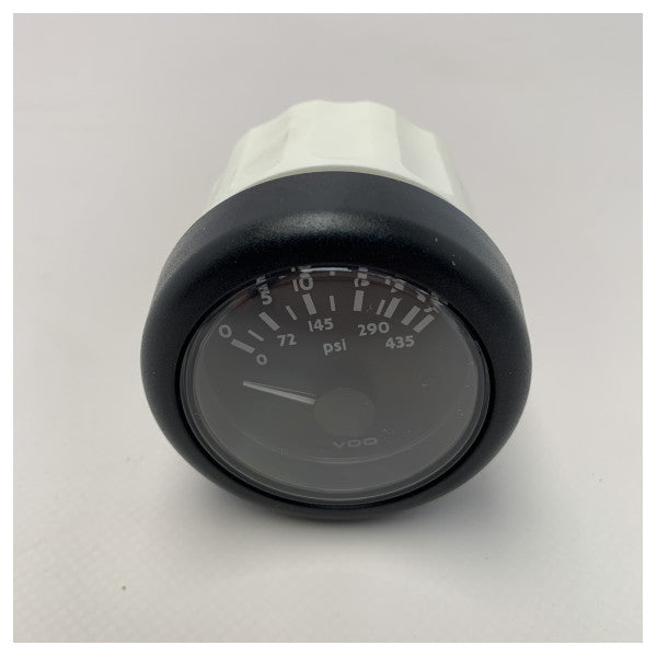 VDO 0-30 bar black round pressure display 12V - N02-124-138