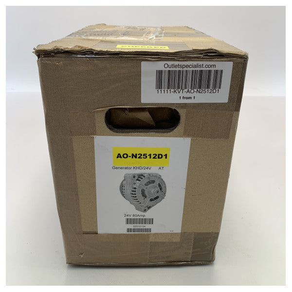 KVT 24V 80A alternator | generator - N2512D1