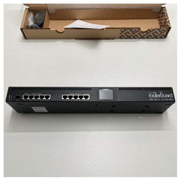 MikroTik RB3011UIAS-RM 10-ports Ethernet-switch til rackmontering