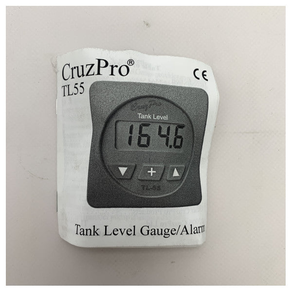 CruzPro TL55 digital tank level display and alarm guage - 4T/M20