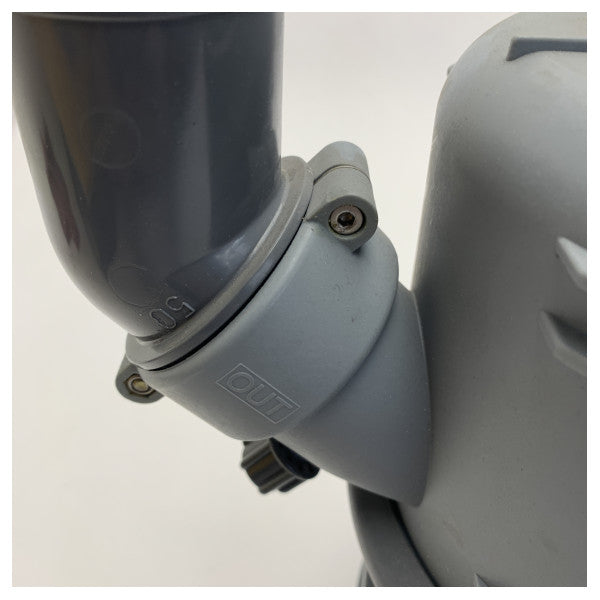 Vetus NLP50 silenciador de escape marítimo com fecho de água 50 mm
