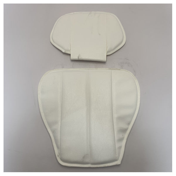 Kit de coussin de siège de trém capitaine blanc - 014 11 100