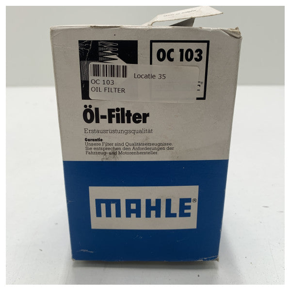 Mahle OC 103 black engine oil filter