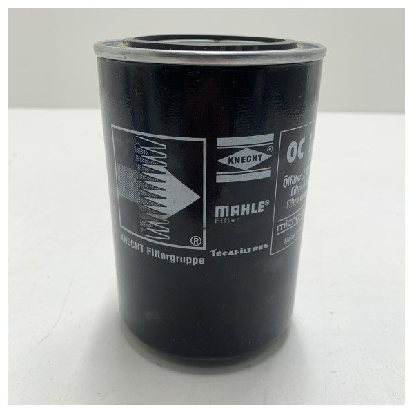 Filtro de óleo do motor Mahle OC 103 preto