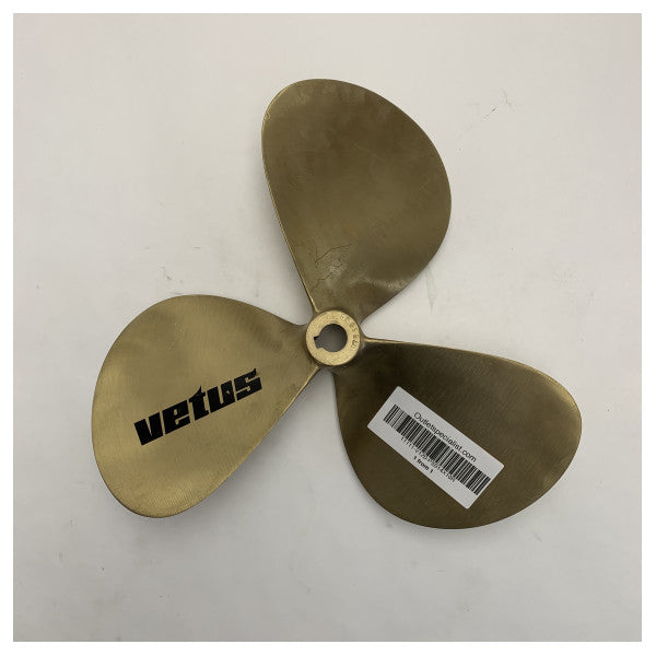 Vetus P3B14X10R propeler od mesinga s 3 oštrice 14 x 10 inča RH 