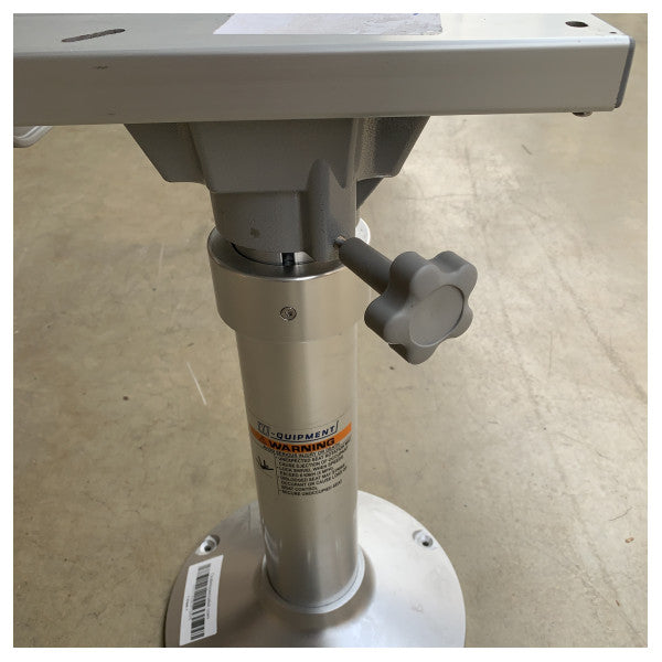 Suporte de assento Vetus PCG H575 mm alumínio fixo