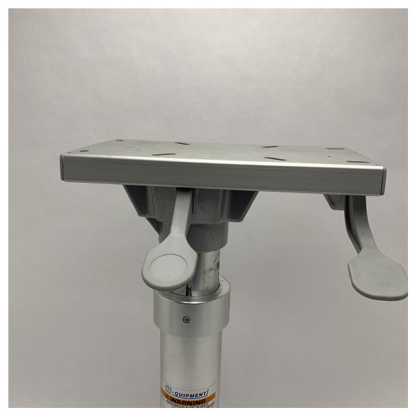 Sostenn ta' siġġu tal-aluminju fissat Vetus PCG b'slider H616 mm 