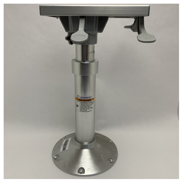 Sostenn ta' siġġu tal-aluminju fissat Vetus PCG b'slider H616 mm 