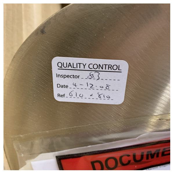 Teignbridge 610 mm 5-bladig vänsterställd marinpropeller för salt- och sötvattensbruk