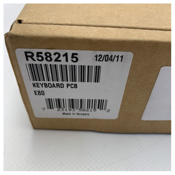Raymarine  E80 keyboard PCB controller board -R58215