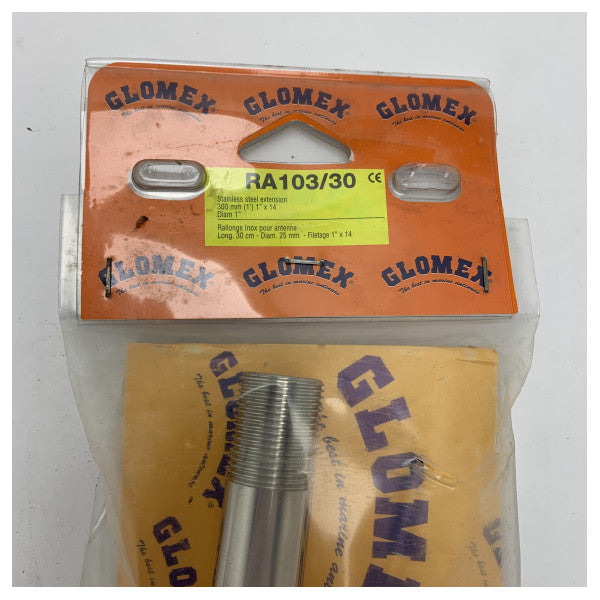 Glomex RA103/30 installation kit stainless steel