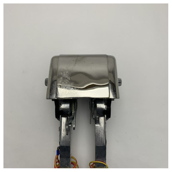 Vetus RCTOPTS двойни лостове за дистанционно управление на двигателя от неръждаема стомана