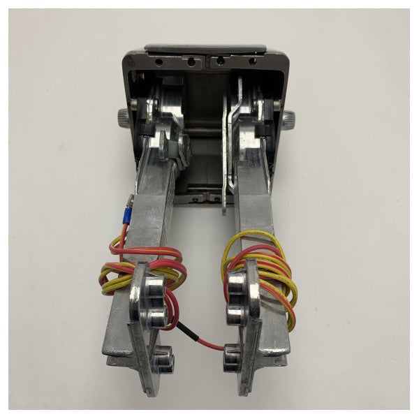 Vetus RCTOPTS двойни лостове за дистанционно управление на двигателя от неръждаема стомана