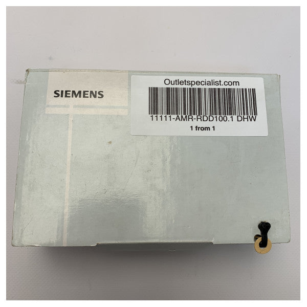 Siemens LCD room thermostat white - RDD100.1 DHW