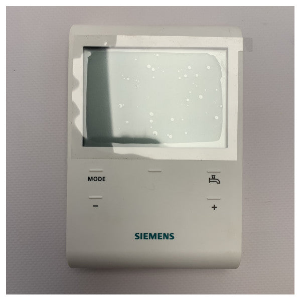 Siemens LCD room thermostat white - RDD100.1 DHW