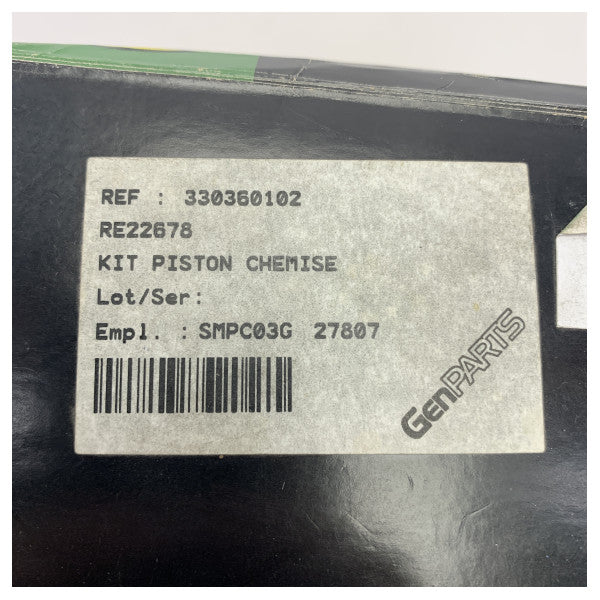 Комплект бутала за двигател RE22678 на John Deere