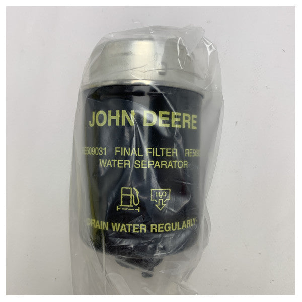 John Deere RE509031 black fuel filter