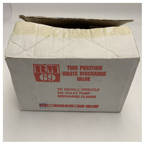 RM69 білий 3-ходовий клапан для унітазу закритого типу - бачок - за борт - 804