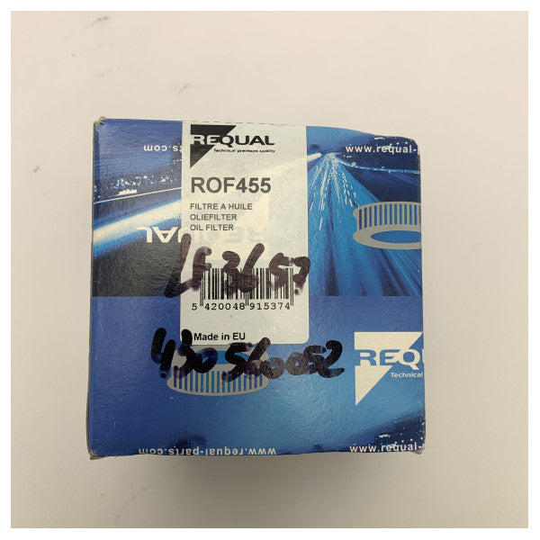 高品質の海洋ディーゼル エンジン オイル フィルター ROF455 - 耐久性、耐腐食性 ＆ 簡単にインストールします。