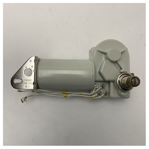 Vetus RW08A 12V Windscreen Wiper Motor with 25mm Straight Shaft