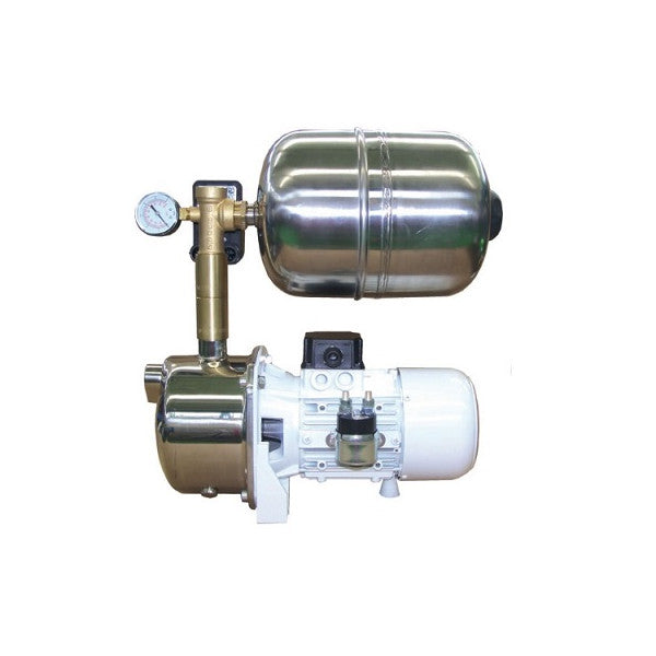 CEM J-INOX stainless steel 12V hydrophoor fresh water pump 38Lmin